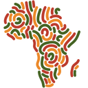 Artistic map of Africa featuring vibrant patterns symbolizing originality, culture, and sustainable sourcing
