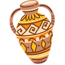 Decorative ceramic vase with intricate patterns on a plain background — symbolizing Joreen Brands’ commitment to organic beauty, natural craftsmanship, and sustainably sourced superfoods and honey.